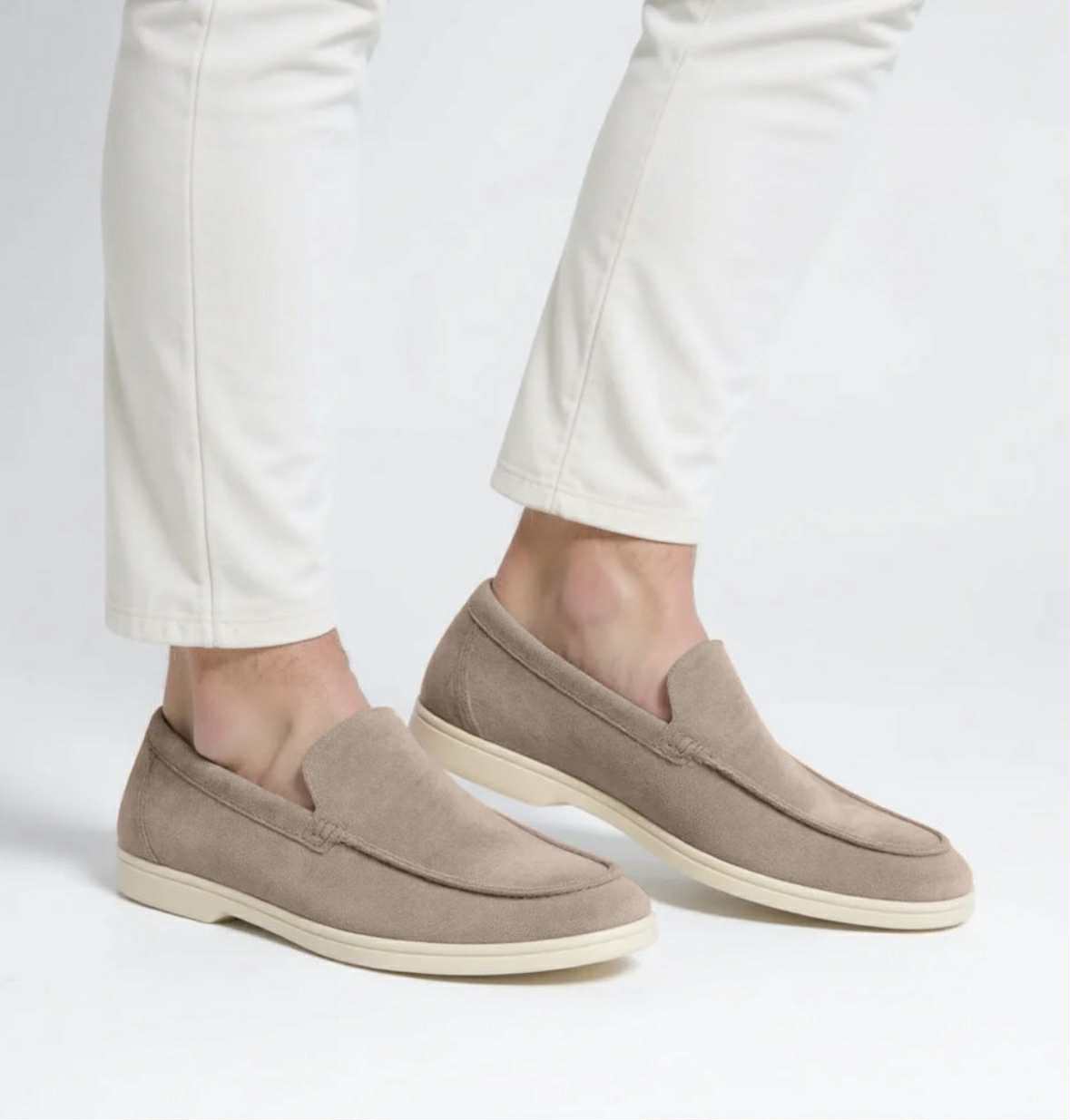 Suede Loafers