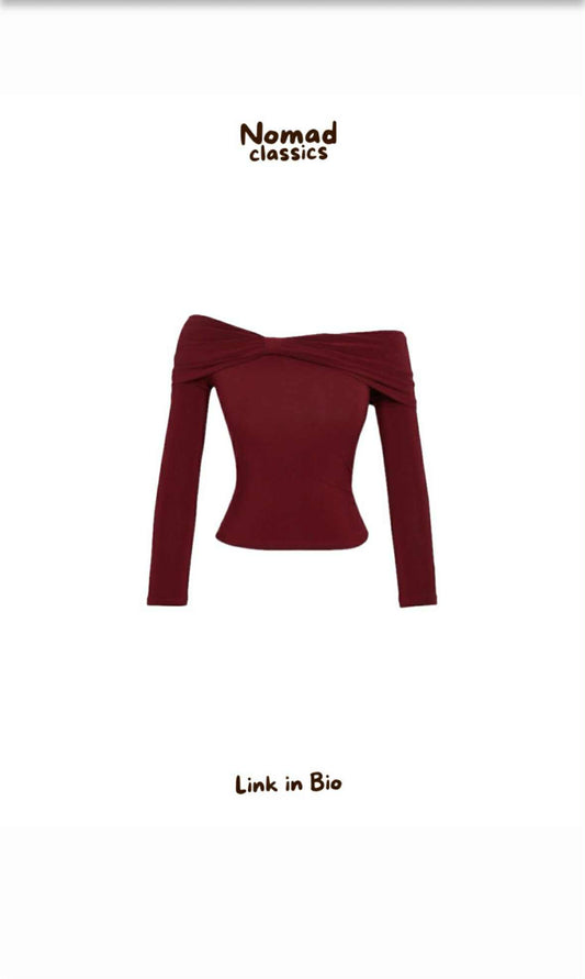 Crimson Twist Top