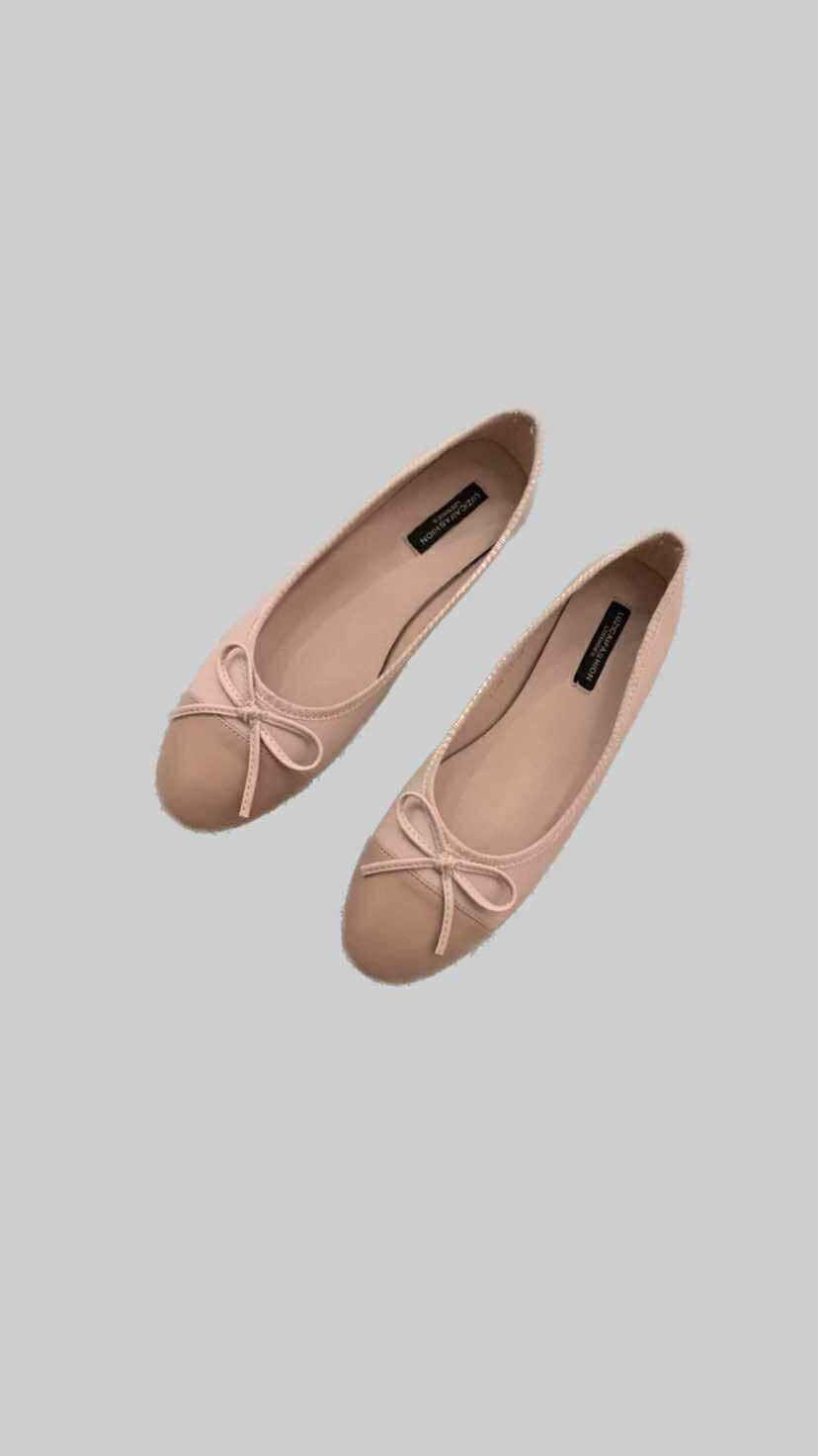 Two-Tone Ballet Flats