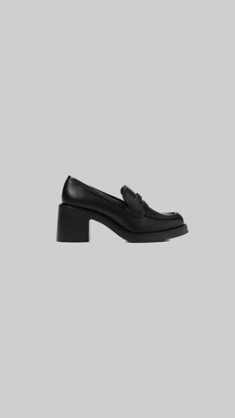 Block heel  loafer