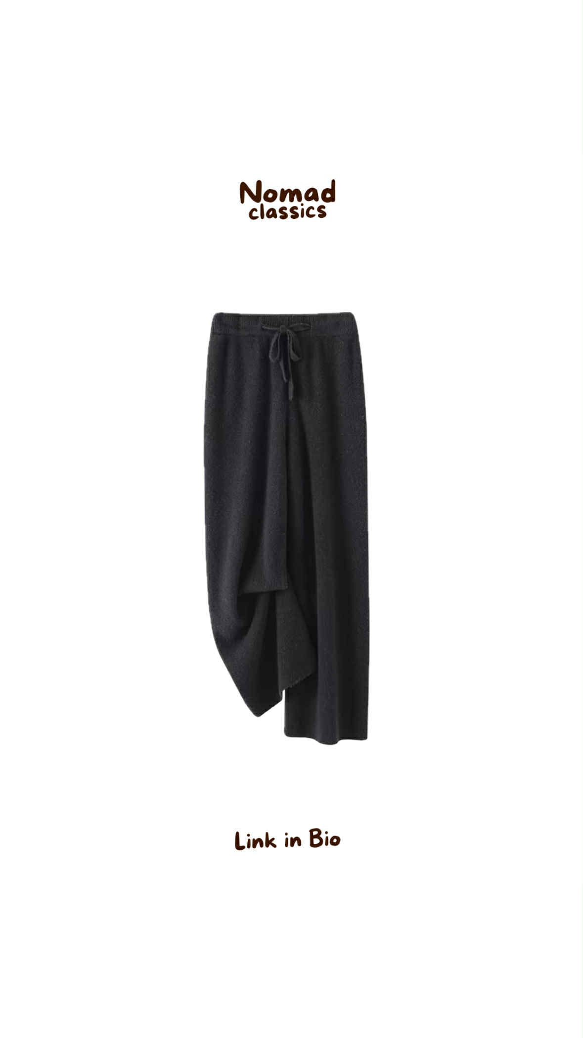 Knitted Wideleg Pants