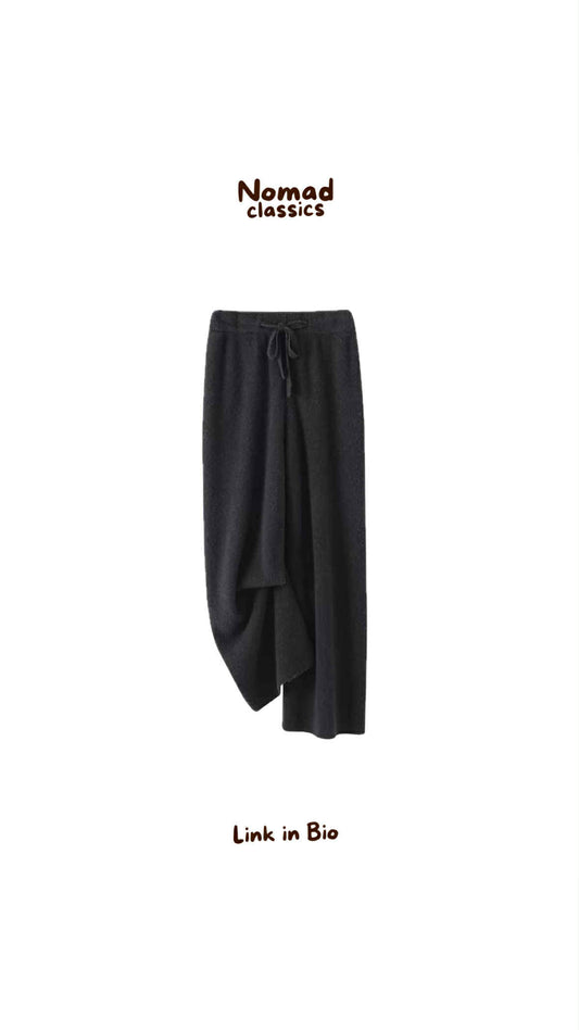 Knitted Wideleg Pants
