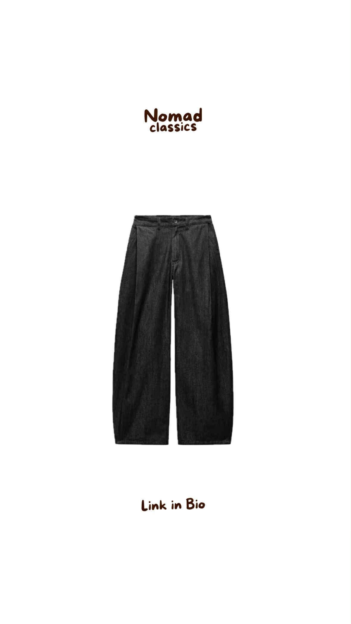 Dark Denim Trousers