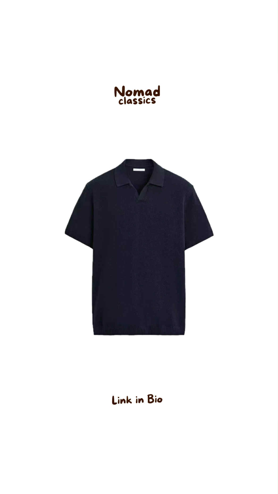 Knitted Polo Shirt