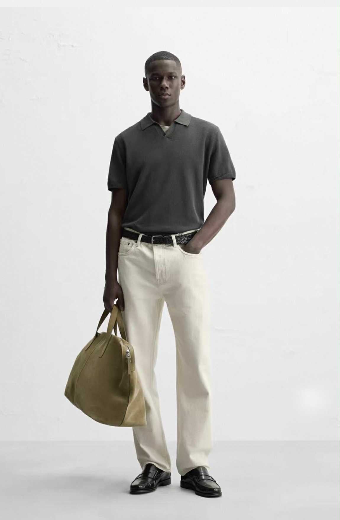 Knitted Polo Shirt