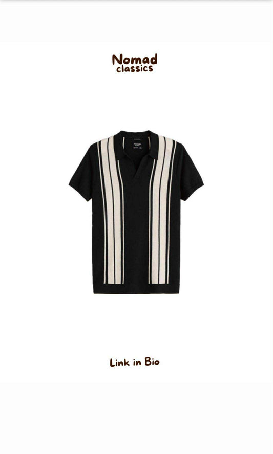 Retro Knit Polo