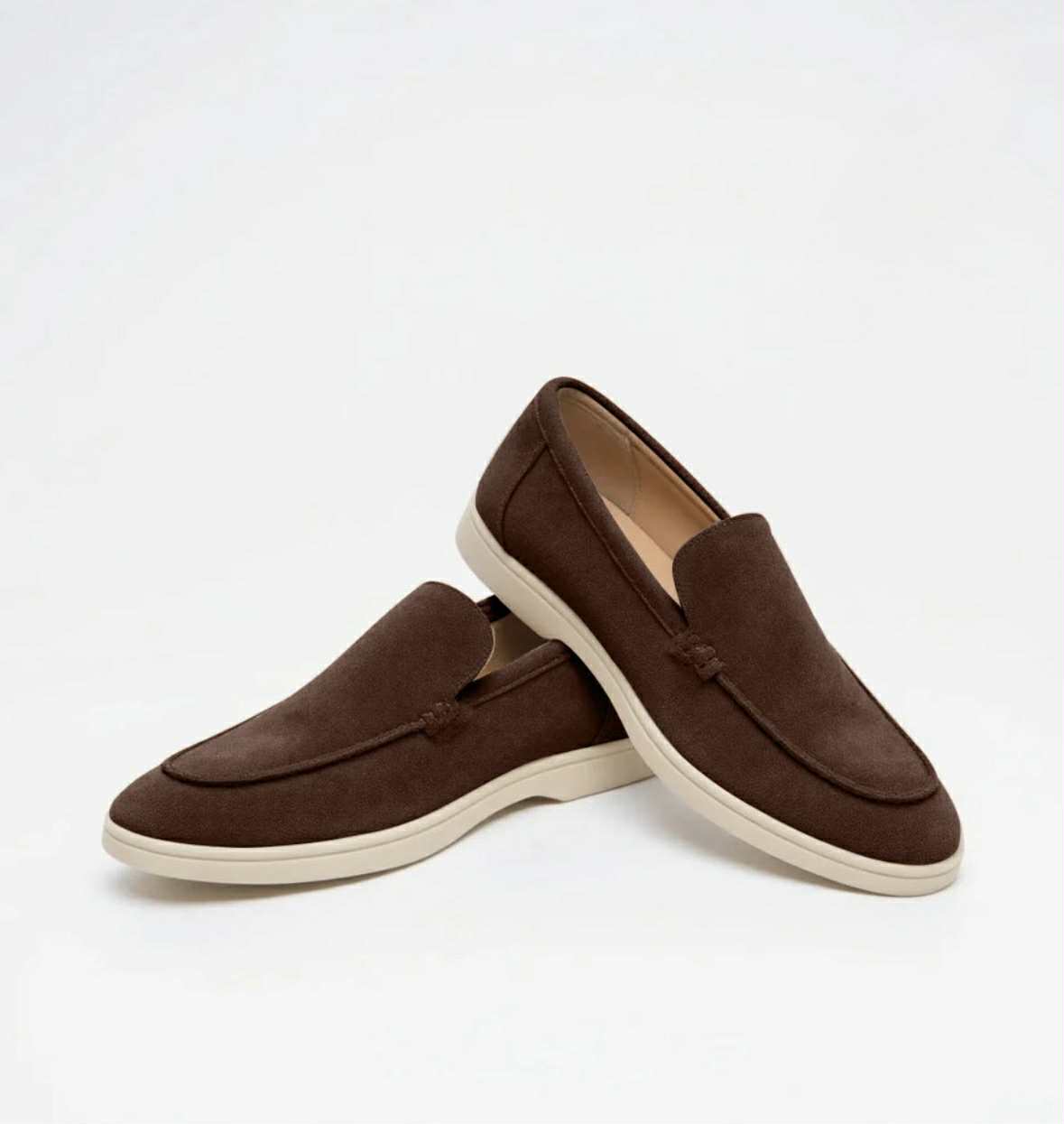 Suede Loafers
