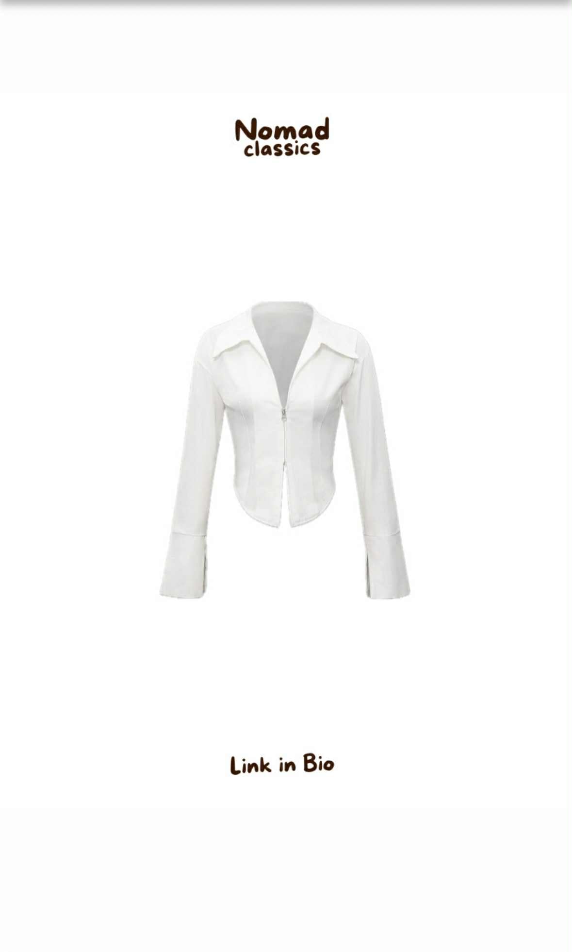 Contour Zip-Up Shirt