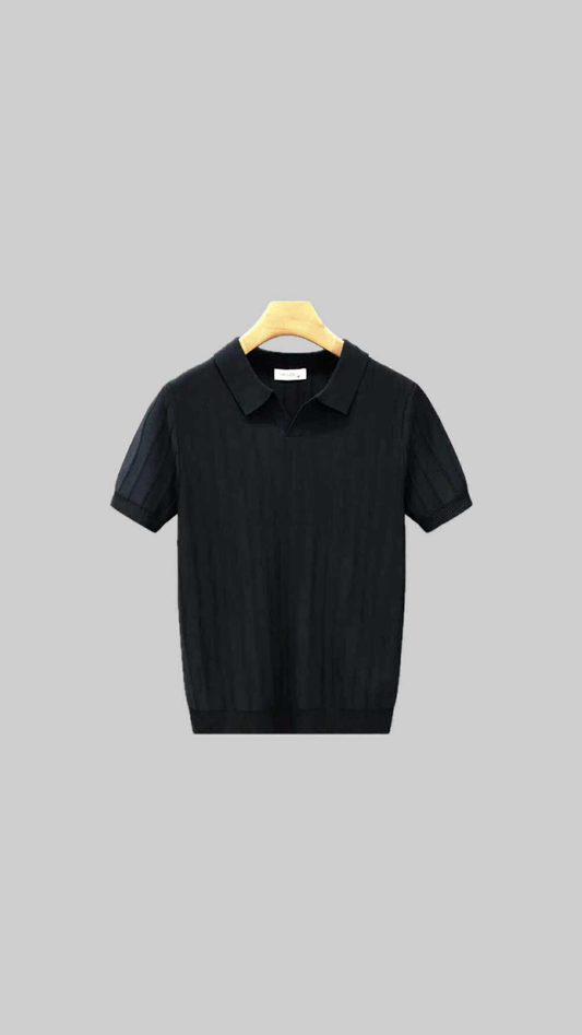 "Knit Polo Shirt – Timeless Style in Every Color"