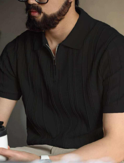 "Knit Polo Shirt – Timeless Style in Every Color"