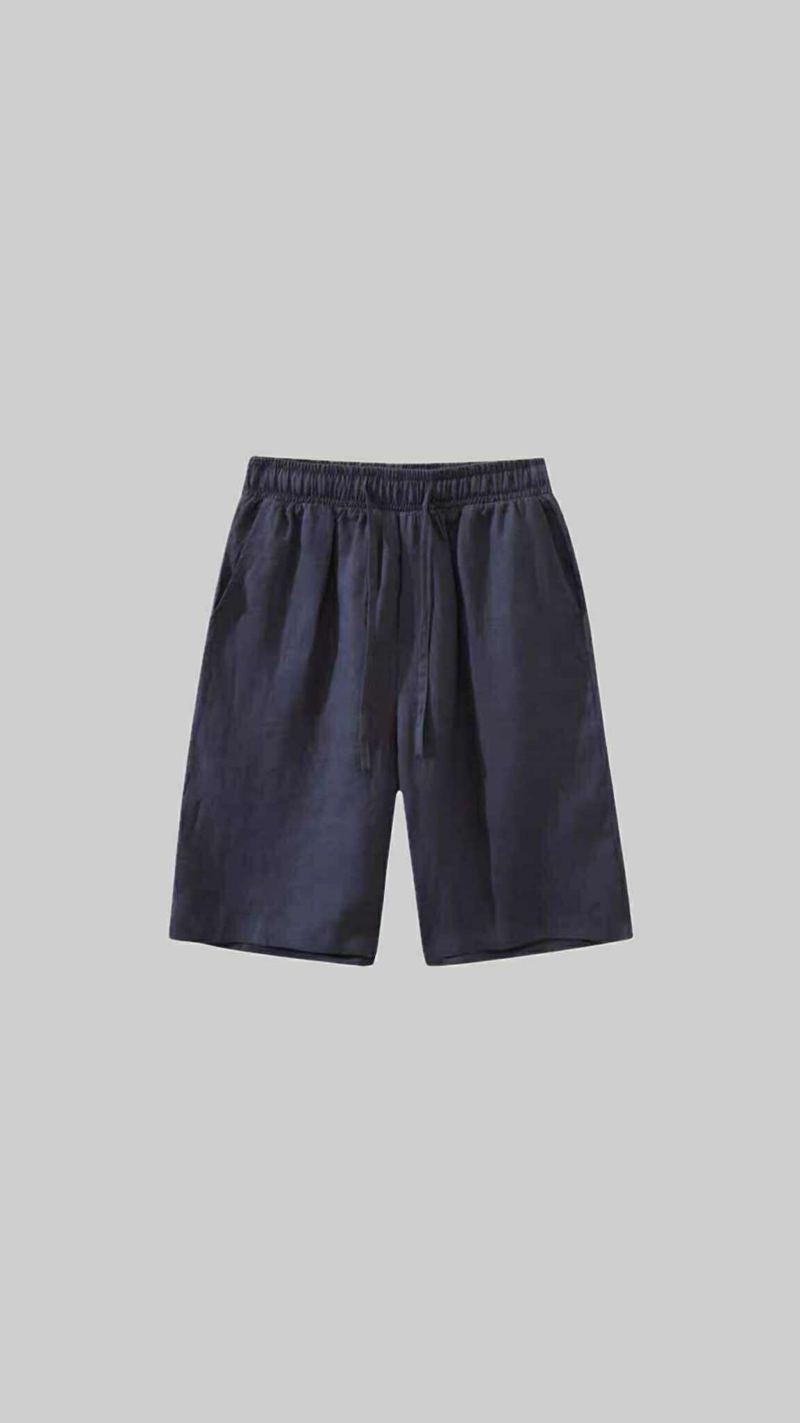"Linen-Blend Summer Shorts – Lightweight, Relaxed Fit"