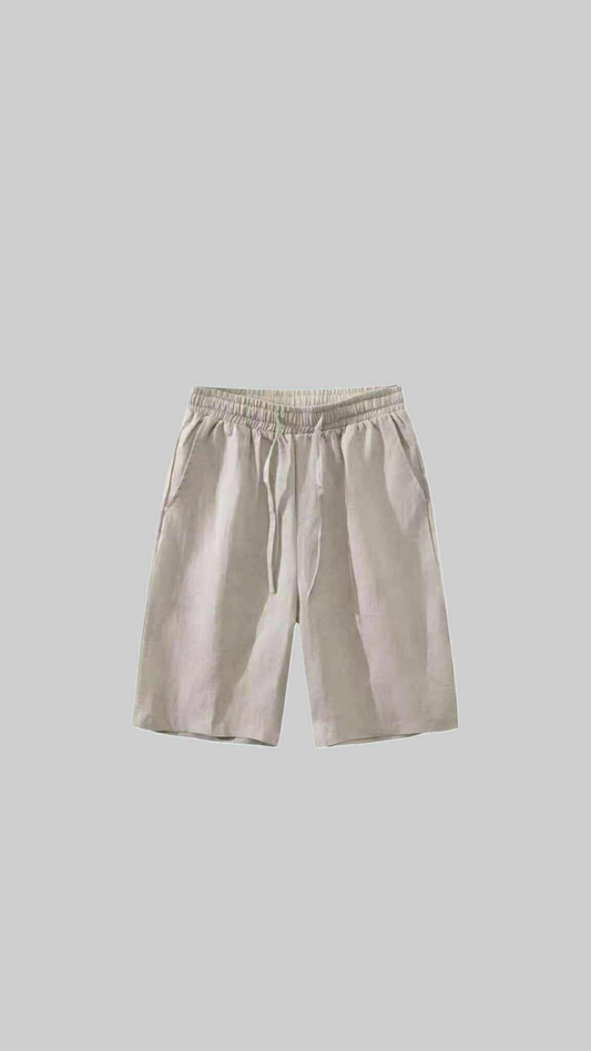 "Linen-Blend Summer Shorts – Lightweight, Relaxed Fit"