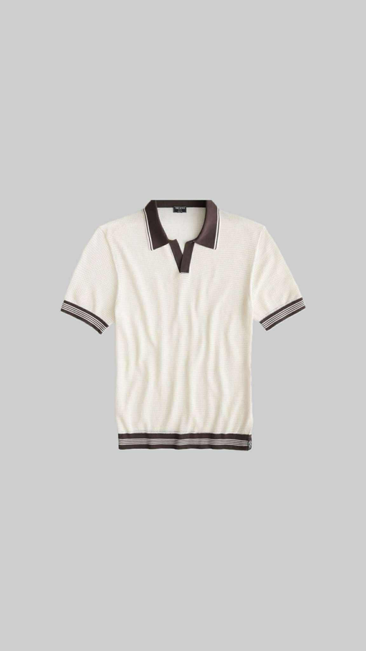 Vintage Knit Polo Shirt – Old Money Style