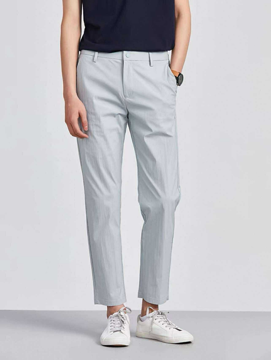 Light Grey Classic Trousers