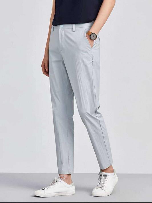 Light Grey Classic Trousers