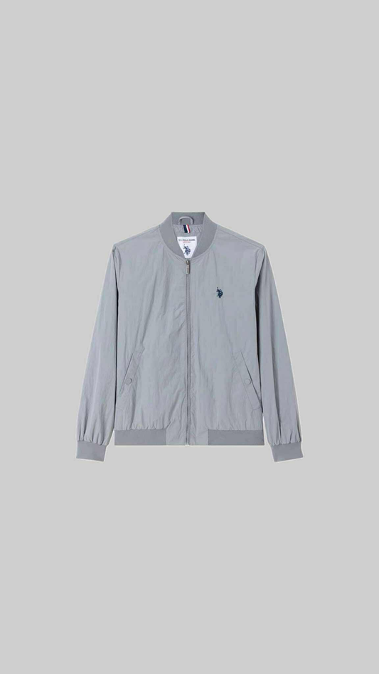 Navy Bomber Jacket – Preppy Style with a Modern Edge