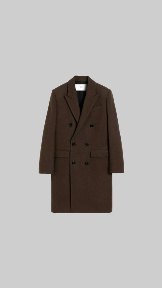 "Nomad Signature Coat – Earth-Toned Elegance"